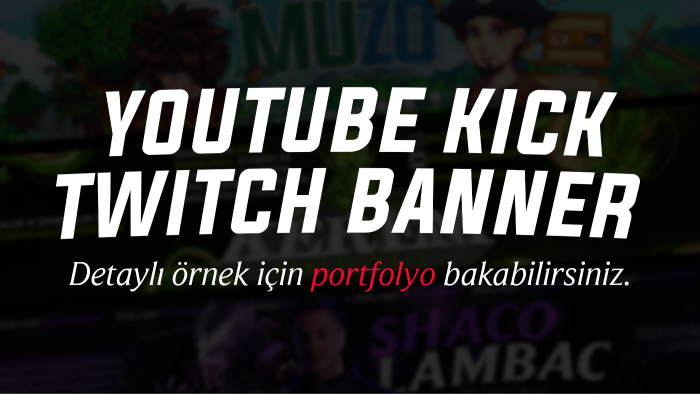sizin için profesyonel banner tasarımı yapabilirim