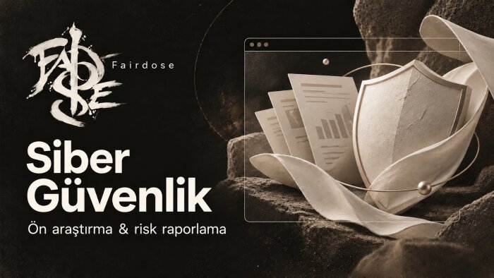 uygulamanız için siber güvenlik ön araştırması yaparım