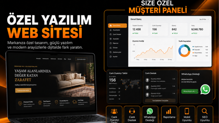 işletmenize özel kurumsal web sitesi yaparım