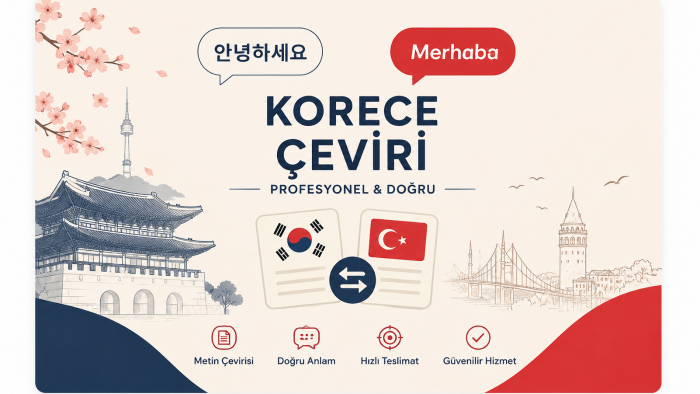 Koreceyi doğru ve doğal şekilde çeviririm