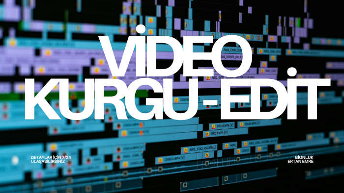 videolarınızı istediğiniz gibi editleyebilirim