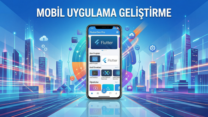 Flutter tabanlı iOS ve android uygulama geliştiriyorum