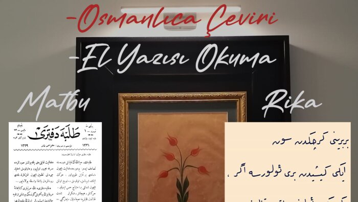 Osmanlıca çeviri yaparım