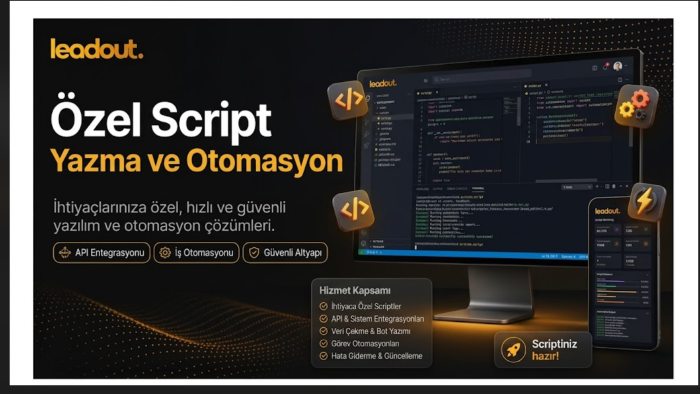 ihtiyacınıza özel script ve otomasyon yazarım