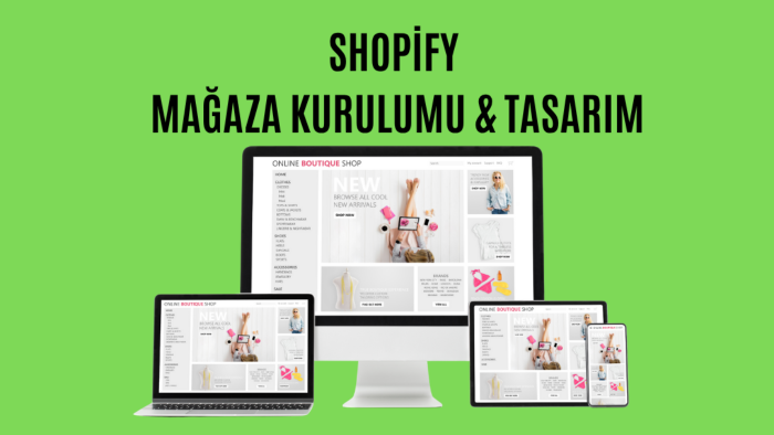 shopify mazağanızı kurulum ve tasarım yaparım