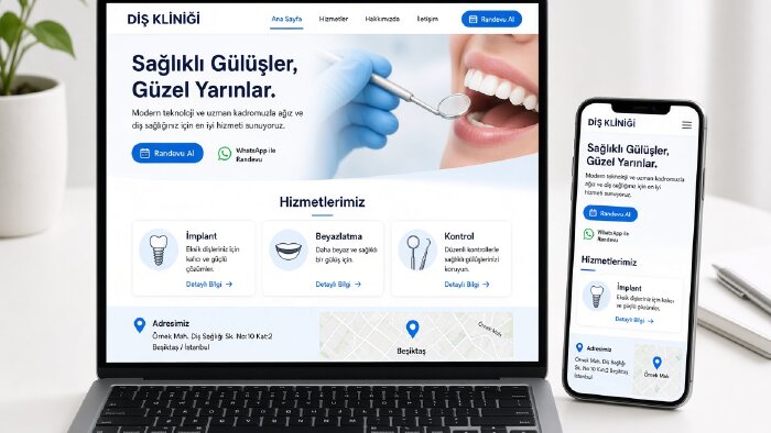 işletmeniz için web sitesi yapıyorum
