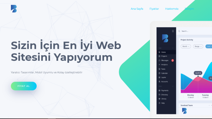 anahtar teslim websitesi yapabilirim