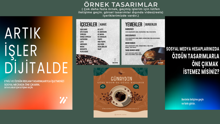 sizler için görsel tasarımlar oluşturabilirim