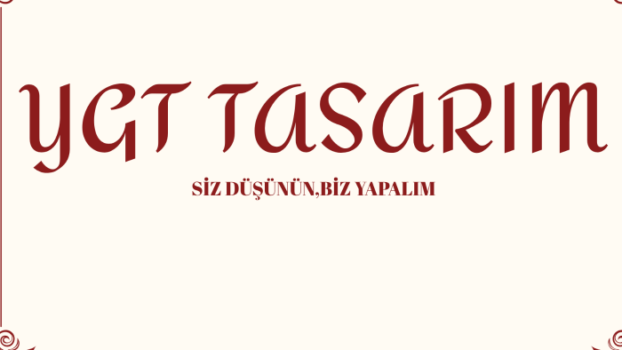 çok özgün logolar tasarlıyorum