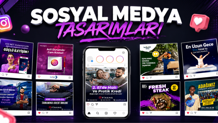 sosyal medyanız için en iyi postları tasarlayabilirim