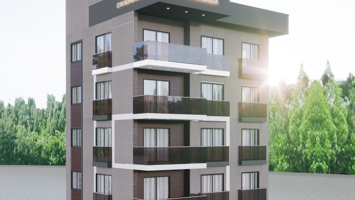 binalar için profesyonel dış cephe 3D modelleme yapıyorum