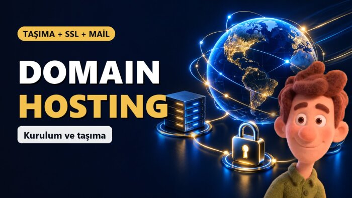 sitenizi yeni hostinge taşır, domain ve SSL ayarını yaparım