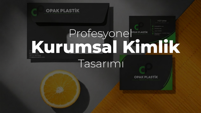 profesyonel düzeyde kartvizit ve kurumsal kimlik tasarlarım
