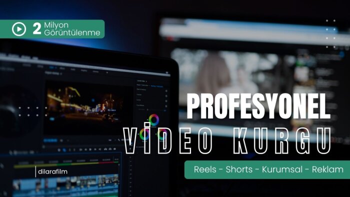 videolarınıza profesyonel düzenleme yapabilirim