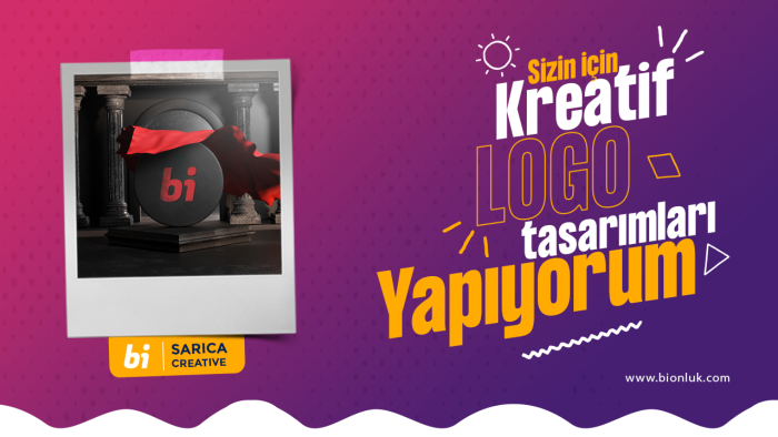 Sizin için kaliteli logo tasarımı yaparım