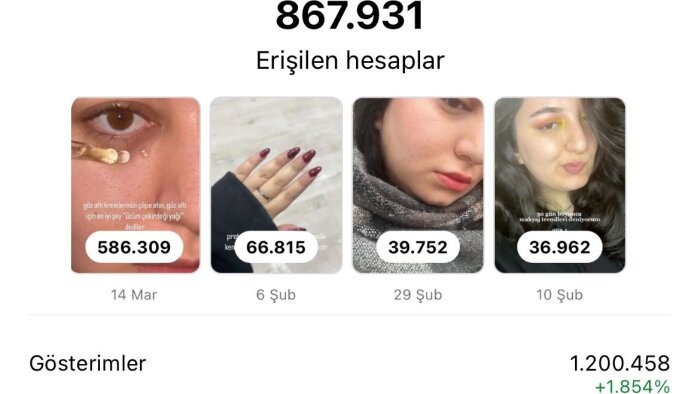 19.5bin takipçili sosyal medya hesabımda reklamınızı yaparım