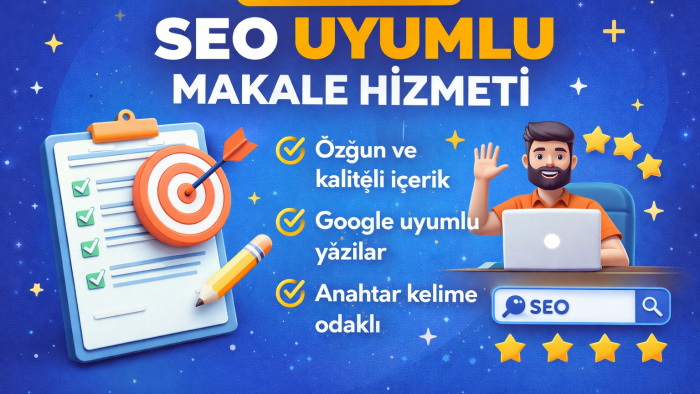 google seo uyumlu kaliteli makale hizmeti sağlarım