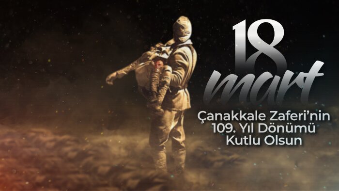 Çanakkale Zaferi ile ilgili bu videoyu logonuzla hazırlarım