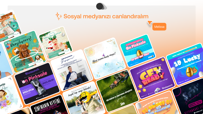 sosyal medyanızı canlandıracak tasarımlar hazırlayabilirim