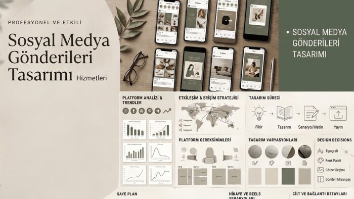 markanız için profesyonel sosyal medya gönderileri hazırlarım