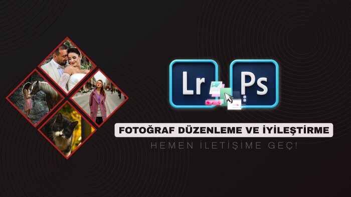 istediğiniz fotoğraflarda düzenleme ve iyileştirme yaparım