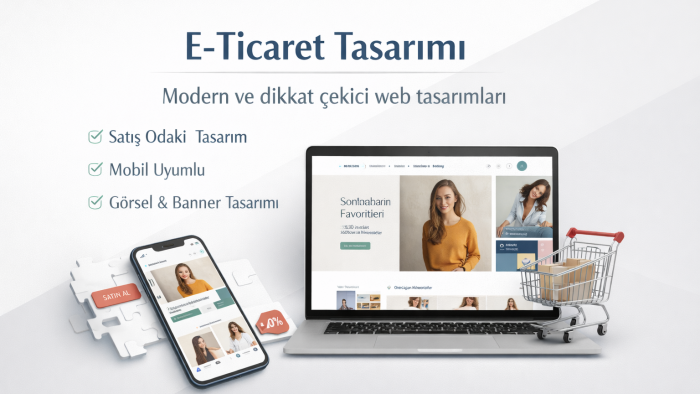 e-ticaret için ürün görseli ve infografik tasarımı yapıyorum