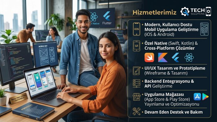 android/apple için mobil uygulama geliştiririm