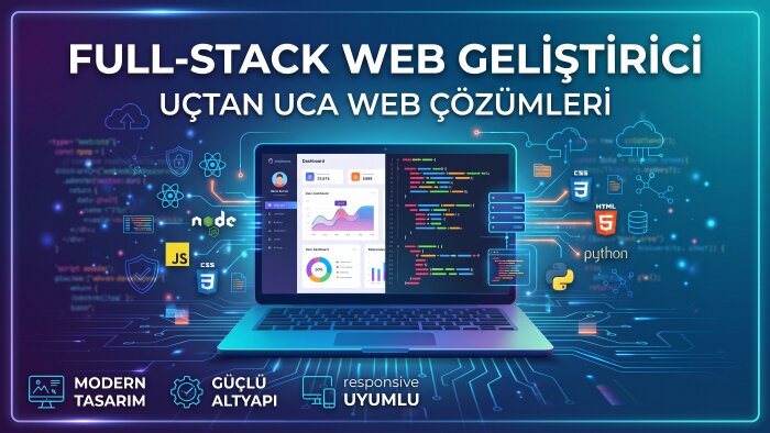 web projelerinizi uçtan uca güvenle yazarım