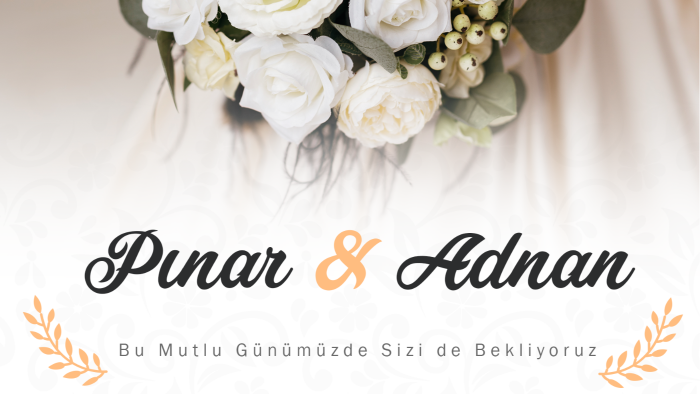 sizler için özel gün davetiyesi tasarlarım