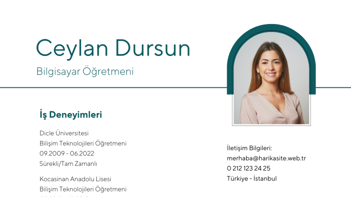 etkili bir özgeçmiş hazırlamanıza yardımcı olurum