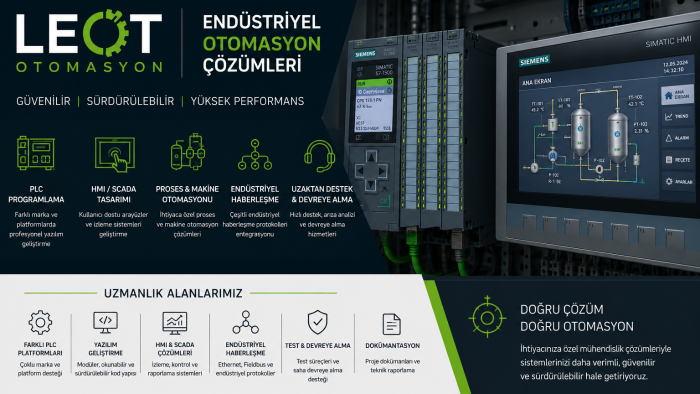 otomasyon sistemlerinde danışmanlık veririm