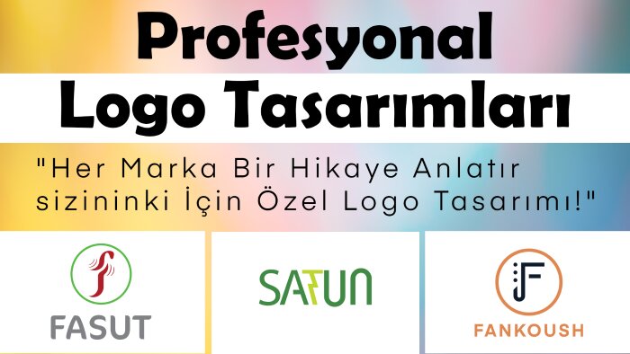 hikayenize uygun profesyonel logo tasarlayabilirim