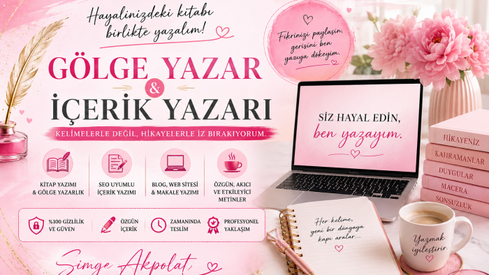 markanıza ve hikayelerinize güçlü metinler yazarım