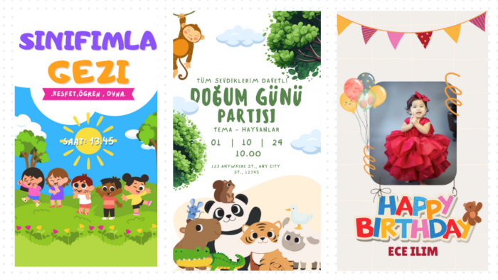 davetiye ve afiş hazırlayabilirim