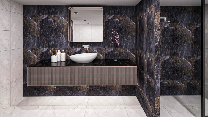 iç mimarlık alanına banyo  modelleme yapmaktayım