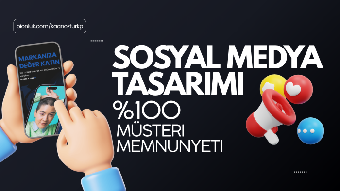profesyonel sosyal medya tasarım hizmeti yaparım