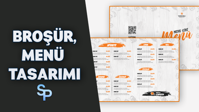 broşür ve menü gibi tasarımlarınızı layıkıyla yapabilirim