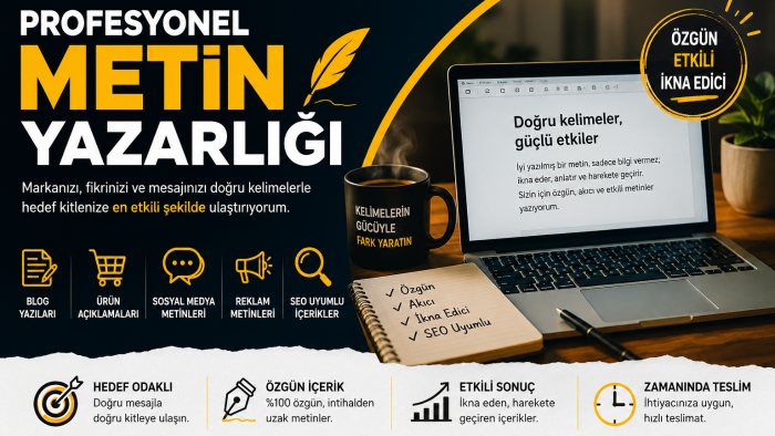 size özel benzersiz bir metin yazarım
