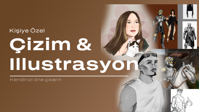 sizin için özel illüstrasyonlar ve çizimler yaparım