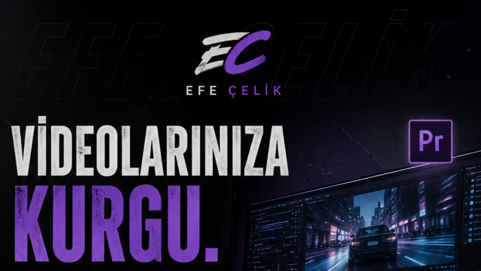 Video kurgu, düzenleme yapıyorum