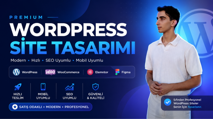 anahtar teslim WordPress web sitesi kurarım