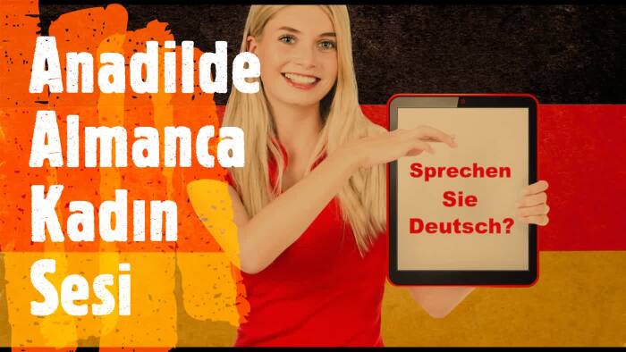 anadilde almanca kadın seslendirme hizmeti sunarım