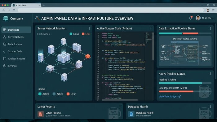 projenize kullanışlı admin panel kurabilirim