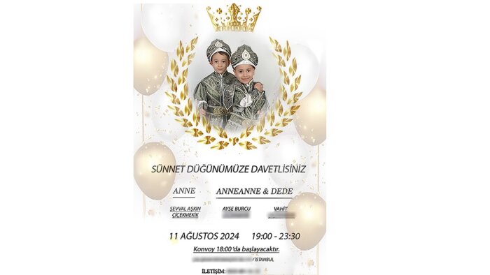 davetiyelerinizi tasarlayabilirim