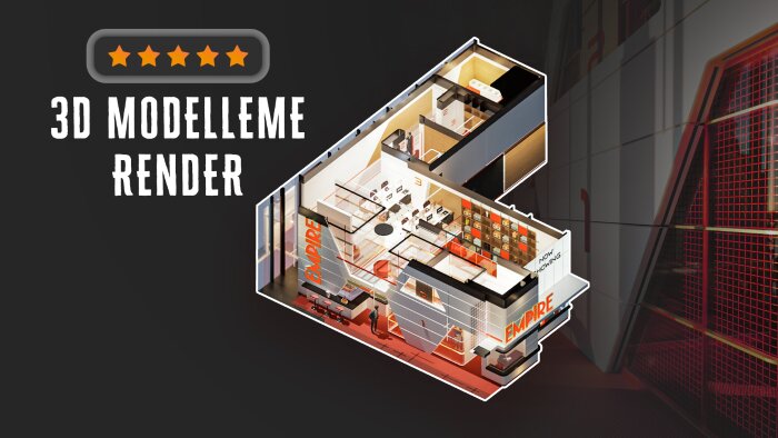 3D modelleme ve render yapabilirim
