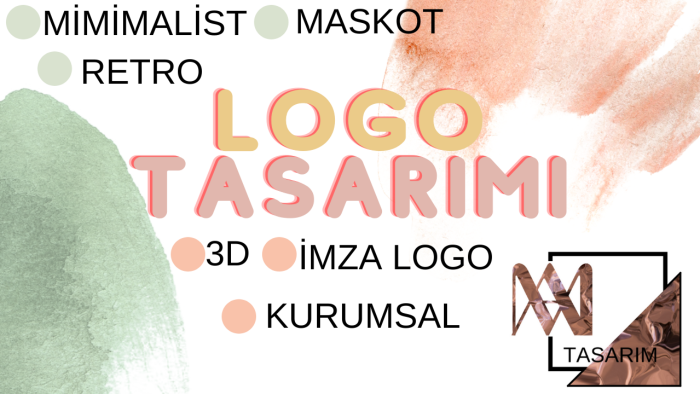 profesyonel ve istediğiniz tarzda logo tasarlayabilirim