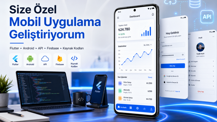 size özel mobil uygulama geliştiririm