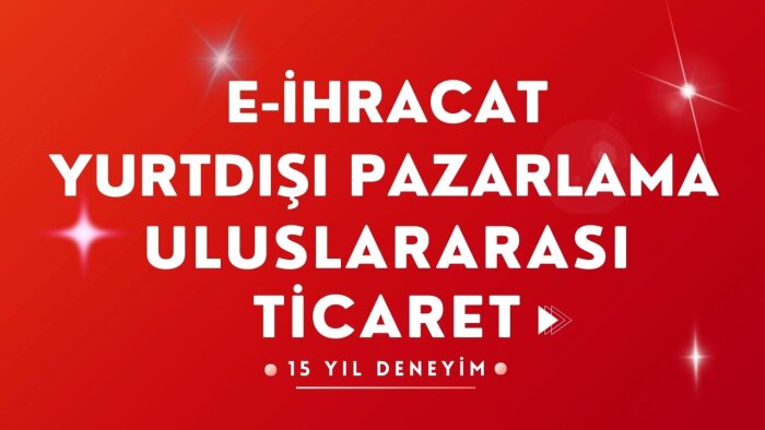 tüm yurt dışı satış ve pazarlama süreçlerinizi yönetebilirim