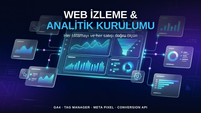 web sitenizi Google Analytics ile ölçer ve raporlarım