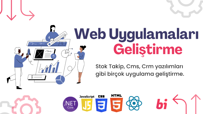 web uygulamaları geliştirebilirim